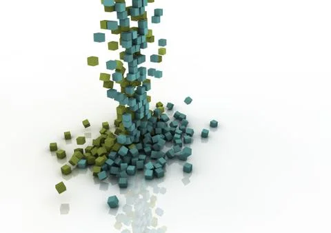 Cascade Stock Illustration