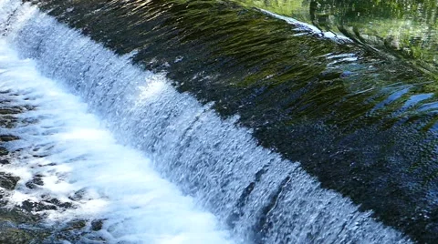 Cascade Mountain river / Slow motion Stock-Footage 52431429