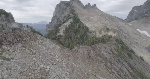 Cascade Mountains - Gothic Basin Stock Footage 102356208