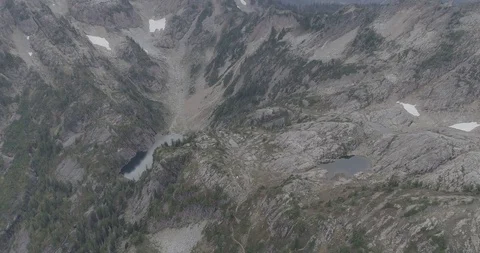 Cascade Mountains - Gothic Basin Video stock 102356246