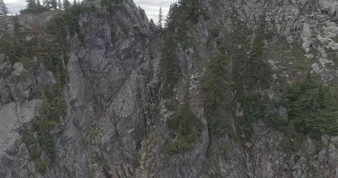 Cascade Mountains - Gothic Basin Stock Footage