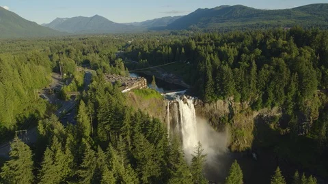 The Cascade Mountains, Washington Stock Footage 99295525