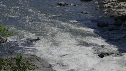 Cascade of water Видео 74831849