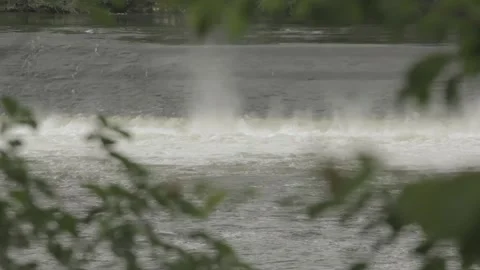 Cascade of water at the source of the river 스톡 동영상 149124038