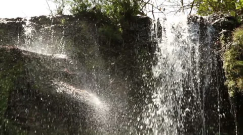 Cascade waterfall Video stock 52516476