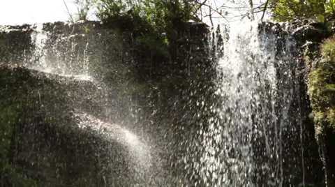 Cascade waterfall short Stock Footage 52516150