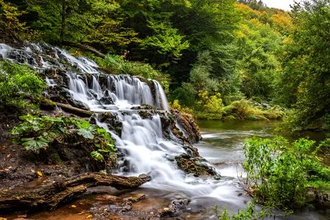 Cascade waterfalls Foto stock