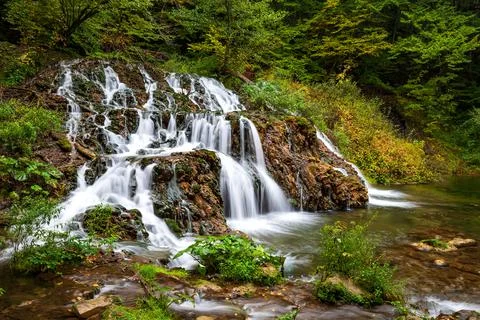 Cascade waterfalls Stock Photos