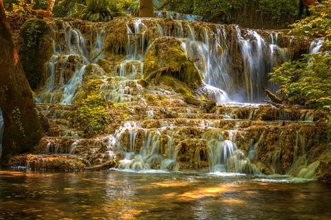 Cascade waterfalls Stock Photos