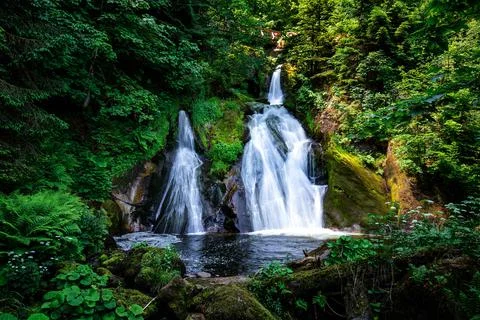 Cascade waterfalls Stock Photos