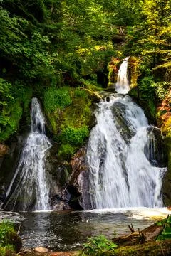 Cascade waterfalls Stock Photos