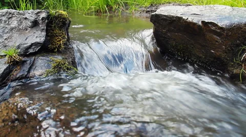 Cascade. Wild  River. Stock Footage 40336998