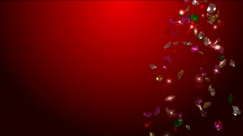 Cascades of precious diamonds 動画素材 64756358