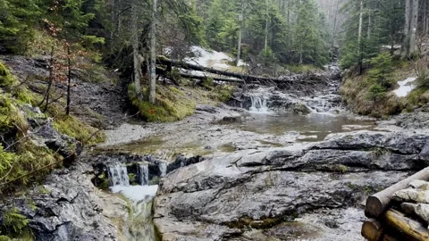 Cascades at river Video stock 231345246