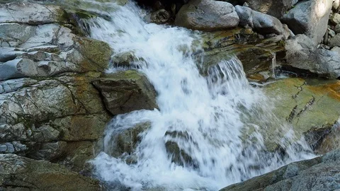 Cascades of streaming water Stock Footage 117405513