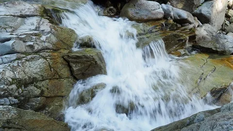 Cascades of streaming water Stock-Footage 117601004