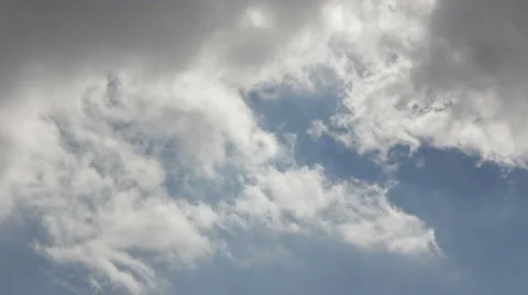 Cascading Clouds 2 1080p Stock Footage 888459