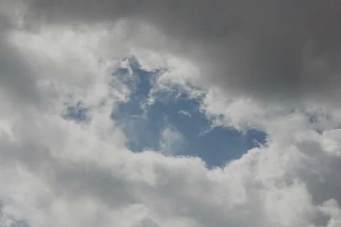 Cascading Clouds Stock Footage 888274