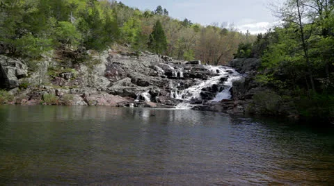 Cascading falls Stock Footage 22920395