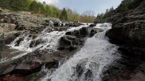 Cascading falls Stock Footage 22920547