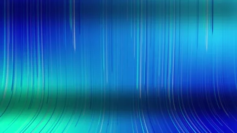 Cascading Lines on Gradient Background, Blue, White, and Cyan Colors Stock Footage 273832875