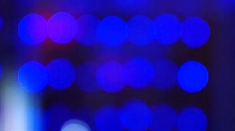 Cascading multicolored lights (Blurred/Un-sharp) Video stock 46184070