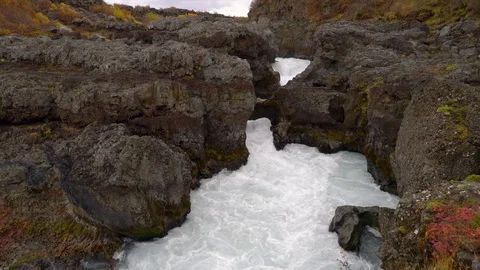 Cascading river Stock Footage 73268220