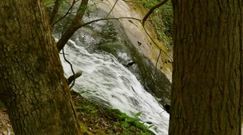 Cascading Stream Slow Motion Stock-Footage 38090126