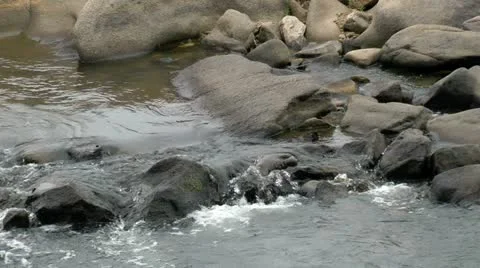 Cascading water - hd - 1920x1080 Stock Footage 11060096