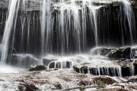 Cascading water Stock Photos