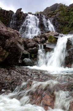 Cascading water Stock Photos