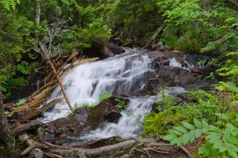 Cascading water Stock Photos
