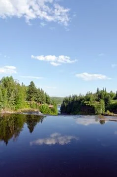 Cascading water Foto stock