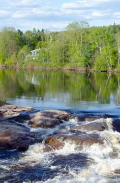 Cascading water Stock Photos