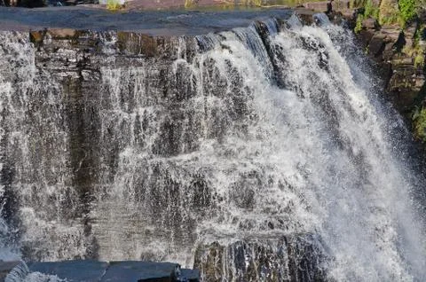 Cascading water Stock Photos