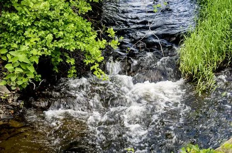 Cascading water Stock-Fotos