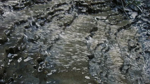 The cascading waterfall. Caucasus Mountains. Stock Footage 52769404