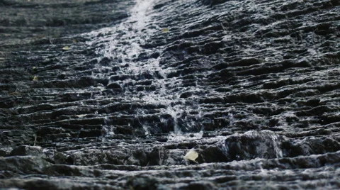 The cascading waterfall. Caucasus Mountains. Stock Footage 52769470