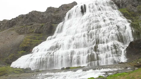 Cascading Waterfall 스톡 동영상 37097399