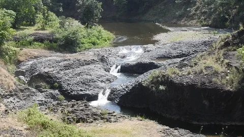 Cascading waterfall Video stock 111271742