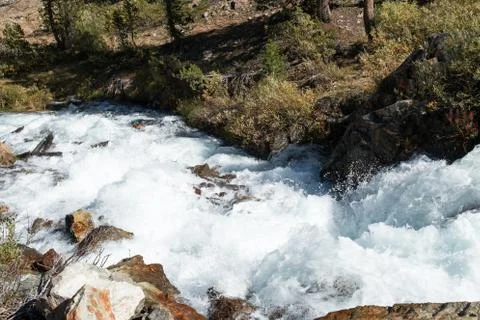 Cascading waterfall Stock Photos