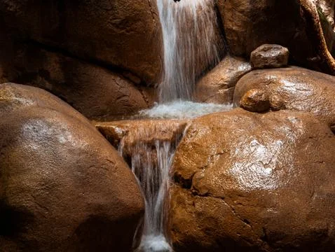 Cascading Waterfall Stock Photos