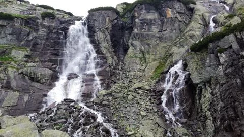 Cascading Waterfall Foto stock