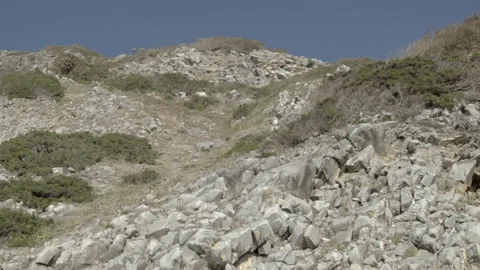 Cascais beach cliffs Stock Footage 238025327