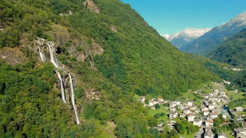 Cascata Acquafraggia 01 Stock Footage 138744235