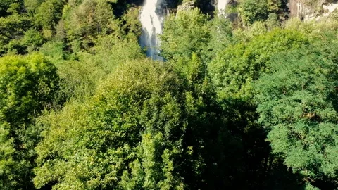 Cascata Acquafraggia 03 Stock Footage 138744576