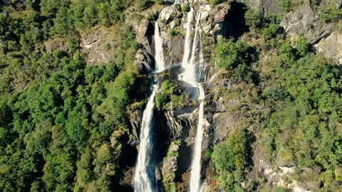 Cascata Acquafraggia 04 Stock Footage 138744563