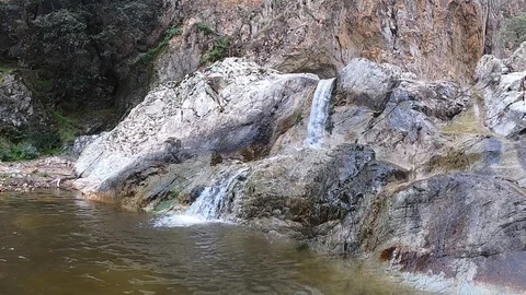 Cascata di riu e Forru in Sardegna Stock Footage 127745723