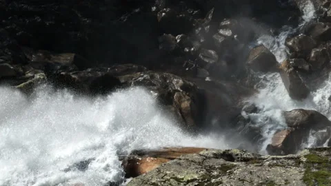 Cascata Frecha da Mizarela Stock Footage 188501871