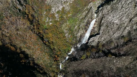 Cascata Frecha da Mizarela Stock Footage 188503408